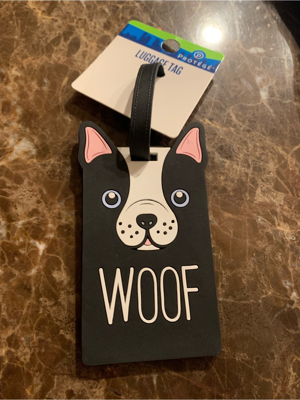 Cute Dog Luggage Tag